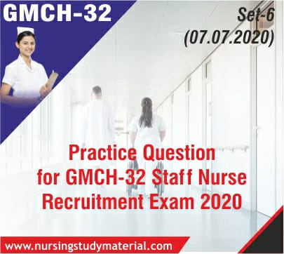 Practice Question GMCH 32 Staff Nurse Recruitment Exam